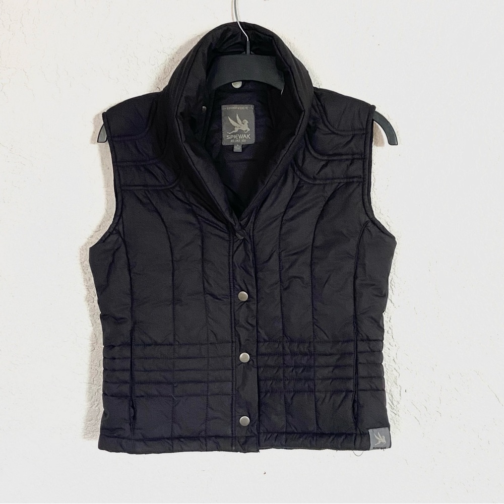 Spiewak Black Puffer Vest Primaloft S